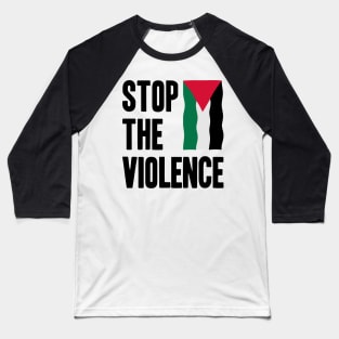 Stop the Violence Baseball T-Shirt